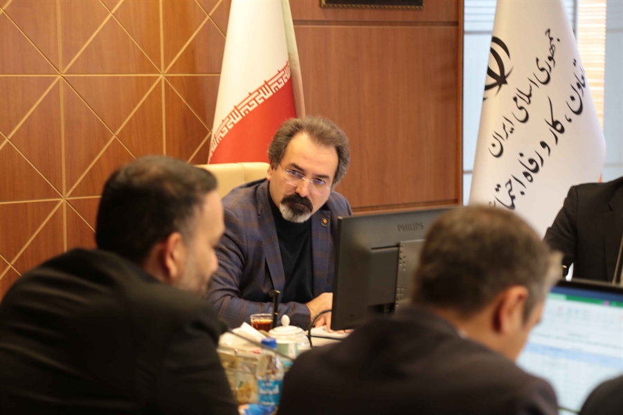 جلسه بودجه نهایی شرکت صبا فولاد خلیج فارس برگزار شد